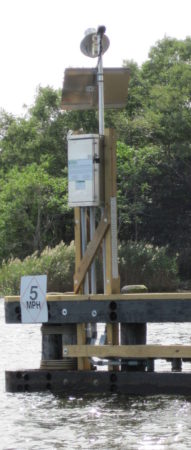 USGS Continuous Water Quality Monitoring Station at Orient Harbor.