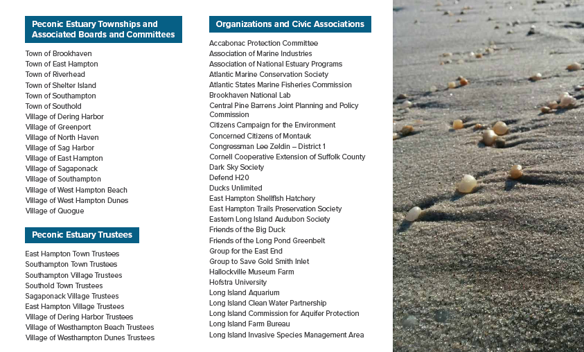 Our Partners Peconic Estuary Partnership